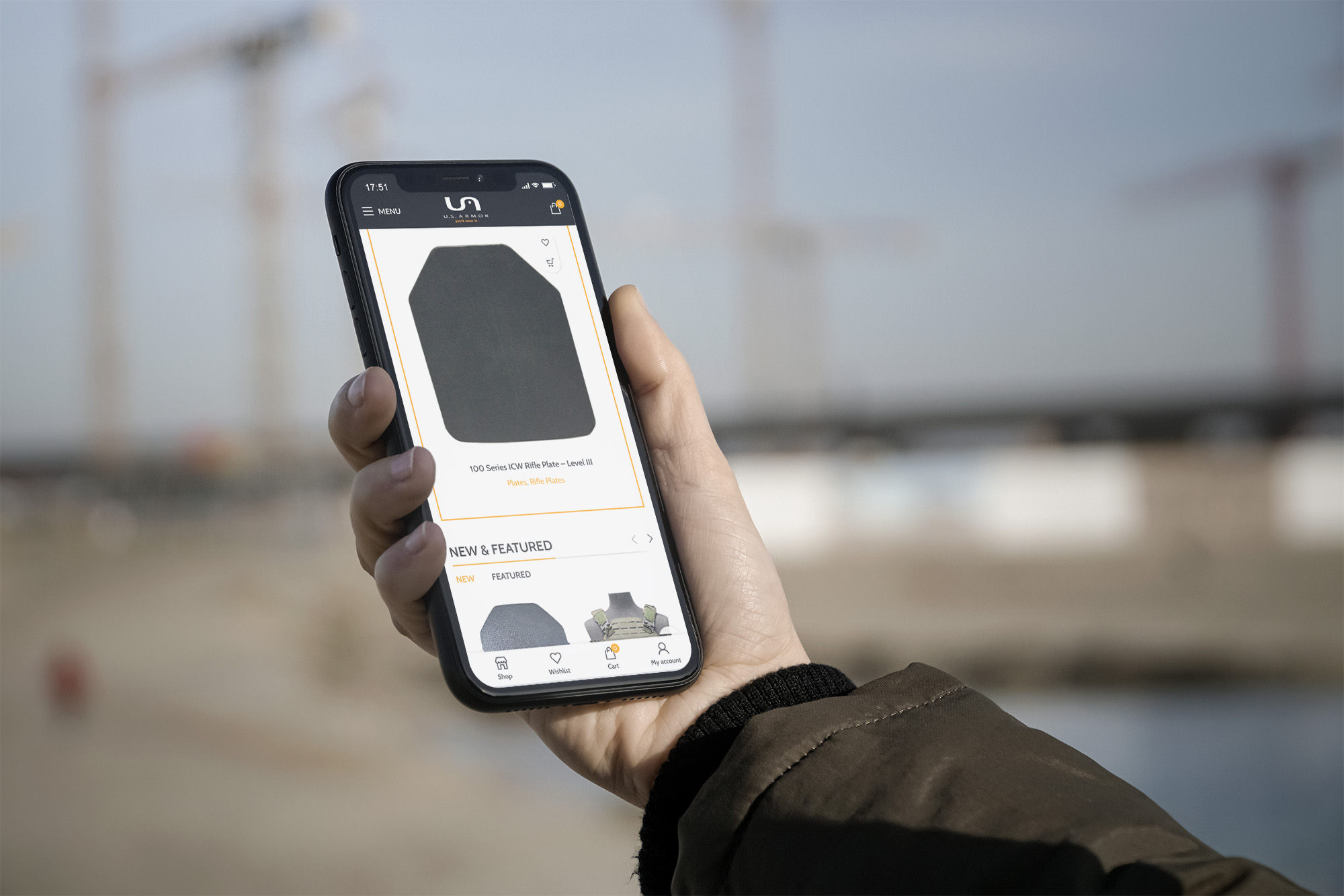 U.S. Armor Corporation 2 | Advertising Avenue | Digital Marketing Agency USAR mobile v01 | Advertising Avenue | Digital Marketing Agency